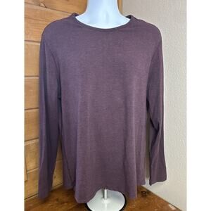 LuluLemon Men’s Large Long Sleeve Athletic Pullover Shirt Active Sporty EUC